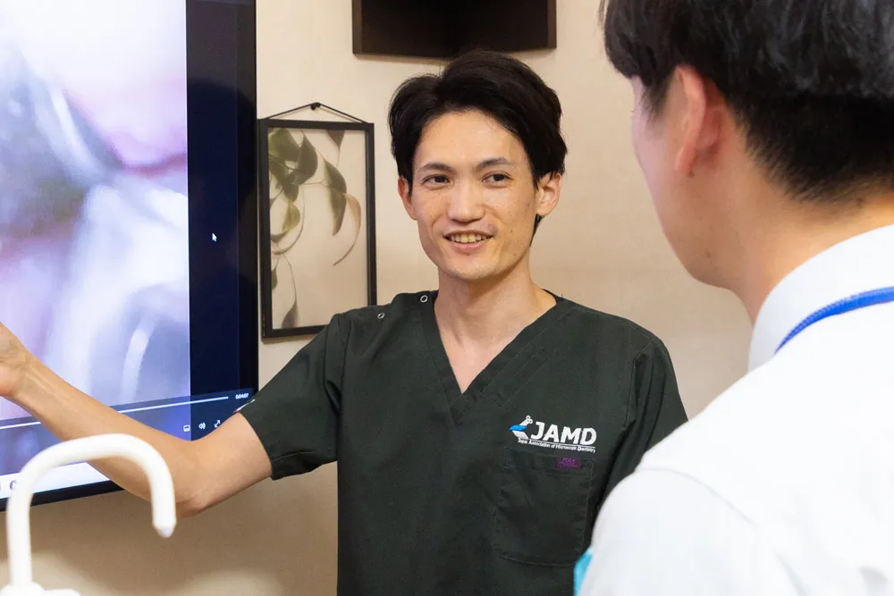 唾液検査・顕微鏡プラーク検査